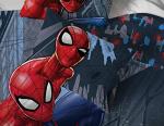 Jay Franco Marvel Spiderman Crawl 5 Piece Full Bed Set - Includes Reversible Comforter & Sheet Set Bedding - Super Soft Fade Resistant Microfiber - (Official Marvel Product)