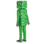 Disguise Minecraft Creeper Costume for Kids, Official Minecraft Costume Pop Out Outfit with Headpiece, Child Size (10-12)