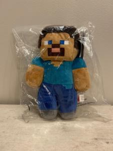NWT Minecraft Steve 8" Plush Stuffed Toy Mojang Mattel