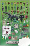 Minecraft - Gaming Poster (Character Montage) (Size: 24" x 36") (Laminated Poster & Strips)
