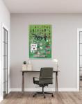 Minecraft - Gaming Poster (Character Montage) (Size: 24" x 36") (Laminated Poster & Strips)