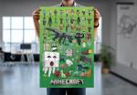 Minecraft - Gaming Poster (Character Montage) (Size: 24" x 36") (Laminated Poster & Strips)