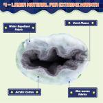 Kids Ski Gloves Waterproof Winter Snow Snowboarding Gloves Non Slip Windproof Sport Mittens for Boys Girls Youth Sledding Riding Driving Hiking (Game Green, 6-10 Years)