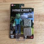 Minecraft Movie Set of 4 Action Figures | Garrett Zombie Enderman Piglin Warrior