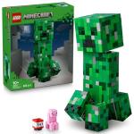 Lego 21276 Minecraft Creeper Toy, Birthday Gift, Blocks, Boys, Girls, Children, 10, 11, 12, Elementary Students, Micra, Minecraft Goods, Game, Competition, Robot