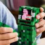 Lego 21276 Minecraft Creeper Toy, Birthday Gift, Blocks, Boys, Girls, Children, 10, 11, 12, Elementary Students, Micra, Minecraft Goods, Game, Competition, Robot