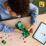 Lego 21276 Minecraft Creeper Toy, Birthday Gift, Blocks, Boys, Girls, Children, 10, 11, 12, Elementary Students, Micra, Minecraft Goods, Game, Competition, Robot