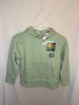 NWT Old Navy kids Minecraft Hoodie Sweatshirt green sz S 6 - 7