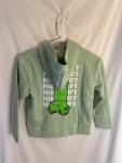 NWT Old Navy kids Minecraft Hoodie Sweatshirt green sz S 6 - 7
