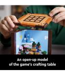 LEGO Minecraft The Crafting Table Building Set for Adults - Gift for Christmas!