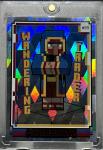 MINECRAFT WANDERING TRADER RARE DIAMOND REFRACTOR HOLO INVESTMENT CARD FOIL MINT