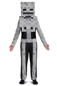 Brand New Minecraft Skeleton Classic Child Costume