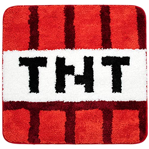 Minecraft Creeper TNT Bath Rug for Kids