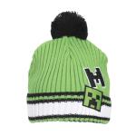 Minecraft Creeper Youth Cuff Hat And Knit Gloves Cold Weather Set