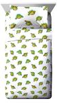 Jay Franco Nickelodeon Teenage Mutant Ninja Turtles Green Bricks 5 Piece Twin Bed Set - Includes Reversible Comforter & Sheet Set Bedding - Super Soft Fade Resistant Microfiber