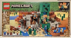 LEGO Minecraft: The Creeper Mine (21155) Brand NEW Sealed Retired Set