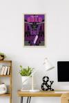 Trends International Minecraft: Discover - Only For The Bold Wall Poster, 22.4L x 14.7W, Blonde Framed Version