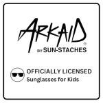 ARKAID Minecraft Sunglasses for Kids | Creeper Sports Wrap Shades with UV400 |One Size Fits Most Kids