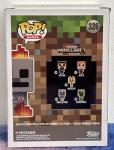 Funko Pop! FLAMING SKELETON: Minecraft #326 Target EXCLUSIVE Mojang Vaulted RARE