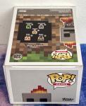 Funko Pop! FLAMING SKELETON: Minecraft #326 Target EXCLUSIVE Mojang Vaulted RARE