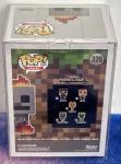 Funko Pop! FLAMING SKELETON: Minecraft #326 Target EXCLUSIVE Mojang Vaulted RARE