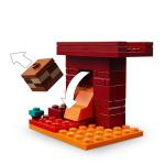 Lego 21266 Minecraft Nether Lava Battle Toy, Toy, Birthday, Present, Blocks, Educational Boy, Girls, Children, 6, 7, 8, 9 Years Old, Game