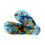 Havaianas Minecraft (Mini Me), Unisex Children's Flip-Flops, White Blue Comfy, 23/24 EU