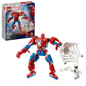 LEGO Marvel Spider-Man Mech vs. Anti-Venom Building Toy Set - Spider-Man Toy for Kids, Boys and Girls, Ages 6+ - Buildable Action Figure - Superhero Gift for Birthday - 76308