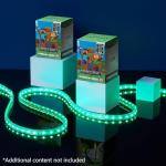 Minecraft Boys Crew Socks - Soft, Breathable Youth Socks Pack of 3 or 5 - Gamer Gifts (Black/Grey, 7-10 Years)