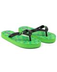 Minecraft Creeper Kids Sandals Kids | Green Flip Flop Sliders | Block Pixel Game Villain Summer Shoes | Slip-on Footwear
