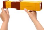 Mattel Minecraft Pixel Spyglass Toy with Pixelating Viewing Lens, Kid-Sized Accessory for Role-Play & Costumes