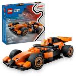 LEGO City F1 Driver with McLaren Race Car Toy - Model Car Building Toy Kit for Kids, Boys and Girls, Ages 6+ - F1 Collectible for Fans - with a Driver Minifigure - Gift Idea for Birthdays - 60442