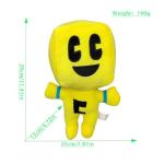 UMMEI 2024 New Creeper Plush Filler(11 inch), Plush Doll Soft Plush Toy Cute Pillow, Favorite Birthday Gift for Boys and Girls (Yellow+Blue)