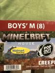 Halloween Costume Boys Minecraft Creeper Medium 8 New