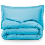 Aqua Twin Extra Long Down Alternative Comforter Set by Ivy Union