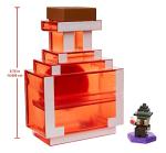 Mattel Minecraft Carry Along Potion Plus Exclusive Mini Figure, Carrying Case for Mini Figures, Based on Minecraft Video Game, Toys for Kids Age 6 and Up