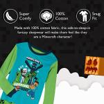 Minecraft Boys' 6-Piece Snug-Fit Cotton Pajamas Set, Defeat Them All, 10