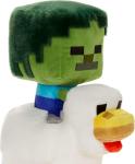 Mattel Minecraft Plush Zombie Chicken Jockey Toy Collectible 8-inch Soft Play