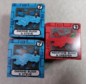 McDonalds Minecraft Toy #7 + #9 - Lot Of 3