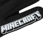 Bioworld Minecraft Youth Ski Gloves Creeper Steve Chicken Diamond Sword Design with Sure Grip Liners (L/XL)