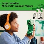 LEGO 21276 Minecraft The Creeper Buildable Action Figure Multicolor 665 Pieces