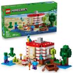 Lego 21275 Minecraft TNT Jungle House Toy Birthday Present Blocks for Girls Boys Children 8 9 10 Years Old Elementary School Students Micra Minecraft Goods Game Competition Robot