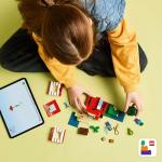 Lego 21275 Minecraft TNT Jungle House Toy Birthday Present Blocks for Girls Boys Children 8 9 10 Years Old Elementary School Students Micra Minecraft Goods Game Competition Robot