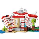 Lego 21275 Minecraft TNT Jungle House Toy Birthday Present Blocks for Girls Boys Children 8 9 10 Years Old Elementary School Students Micra Minecraft Goods Game Competition Robot