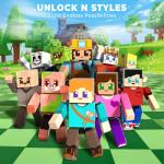 Magneverse 20 Pcs Magnetic Action Figures Playset - Magnetic Building Blocks, Magnet Cubes and Rotatable Figures Character Toys for Kids, STEM Toys, Christmas Birthday Gift for 3+ Year Old Boys Girls