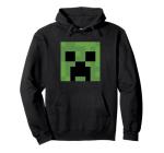 Minecraft Creeper Big Face Hoodie for Fans