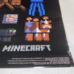 USED Minecraft Mobbery Poster 34”x 22.5” Large Poster Collage #17537 Trends