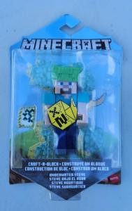 Minecraft Steve Action Figure with Accessories for Kids