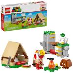 LEGO Super Mario Captain Toad’s Camp Building Toy - Pretend Play Set for Kids, Ages 6+ - Building Blocks for Boys & Girls W/Toad, Goomba, & Turnip Toy Figures - Gift Idea for Birthdays - 72040
