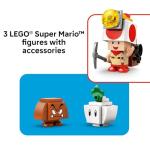 LEGO Super Mario Captain Toad’s Camp Building Toy - Pretend Play Set for Kids, Ages 6+ - Building Blocks for Boys & Girls W/Toad, Goomba, & Turnip Toy Figures - Gift Idea for Birthdays - 72040